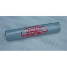 ŘÍDÍTKOVÝ CHRÁNIČ NA HRAZDU - ŠEDÝ + ČERVENÉ LOGO JAWA